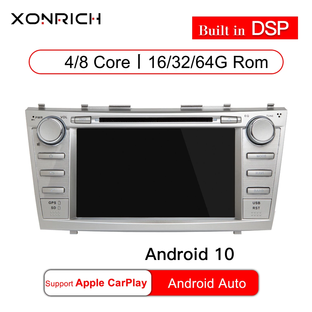 DSP 2 Din Android 10 samochodowy odtwarzacz DVD odtwarzacz dla Toyota Camry 2007 2008 2009 2010 2011 Aurion 2006 multimedialny nawigacja GPS Radio Stereo DSP 2 Din Android 10 samochodowy odtwarzacz DVD odtwarzacz dla Toyota Camry 2007 2008 2009 2010 2011 Aurion 2006 multimedialny nawigacja GPS Radio Stereo