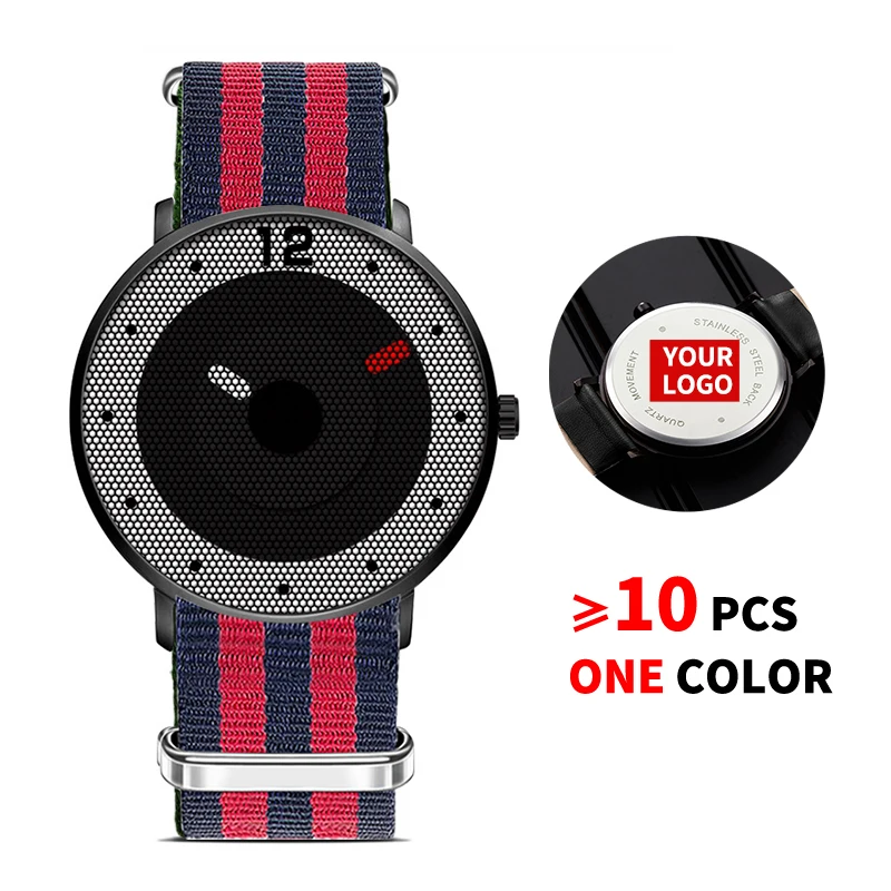 black case NB002-20 10 шт./лот SINOBI, 9633, бесплатный индивидуальный логотип, мужские военные натовские ремень, армейский холщовый нейлоновый ремешок, часы на заказ, подарки с коробкой - Цвет: black case NB002-20