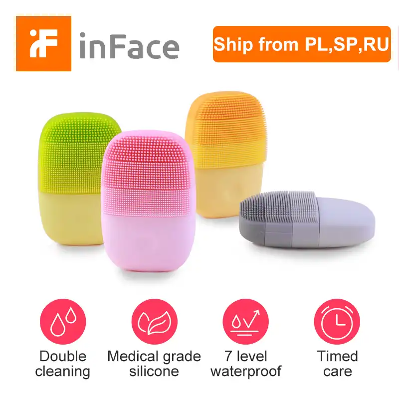 inface sonic facial cleansing brush
