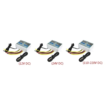 

Dual Digital Thermostat Temperature Controller Two Relay Output Thermoregulator For Incubator Heating Cooling XK-W1088