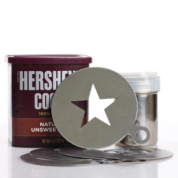 

Cappuccino Mold Fancy Coffee Printing Model Foam Spray Cake Stencils Powdered Sugar Chocolate​ Cocoa Coffee Printing Assembly