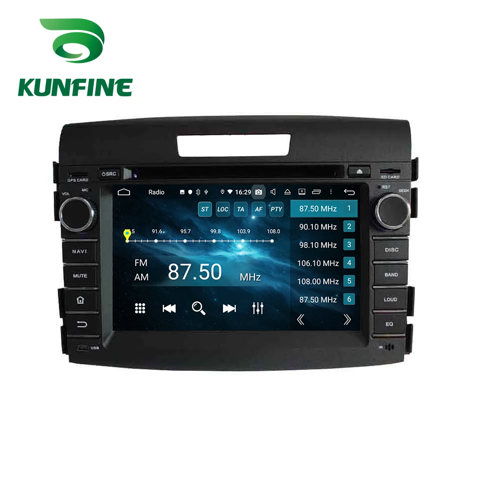 Android 9,0, четыре ядра, 4 Гб ОЗУ, 64 Гб ПЗУ, автомобильный DVD, gps навигация, мультимедийный плеер, автомобильный стерео для HONDA CRV 2012 2013