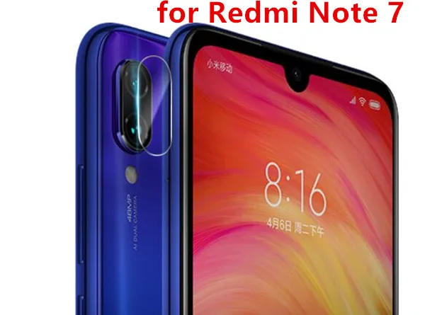 

New 2.5D Good Camera Glass for Redmi Note 7 Protective Glass Screen Protector for Redmi K20 7A Note 6 5 Pro Mi9 SE Mi8 Len Film