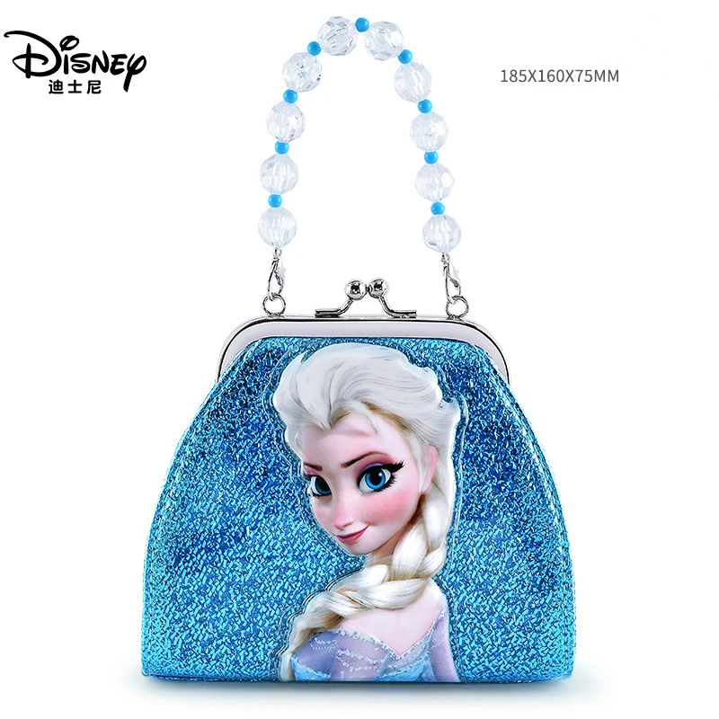 Disney Frozen 2 Кошелек Сумочка Принцесса Анна Эльза сумка для девочек Портативный косметический многоцелевой хранения монет Золотые сумки