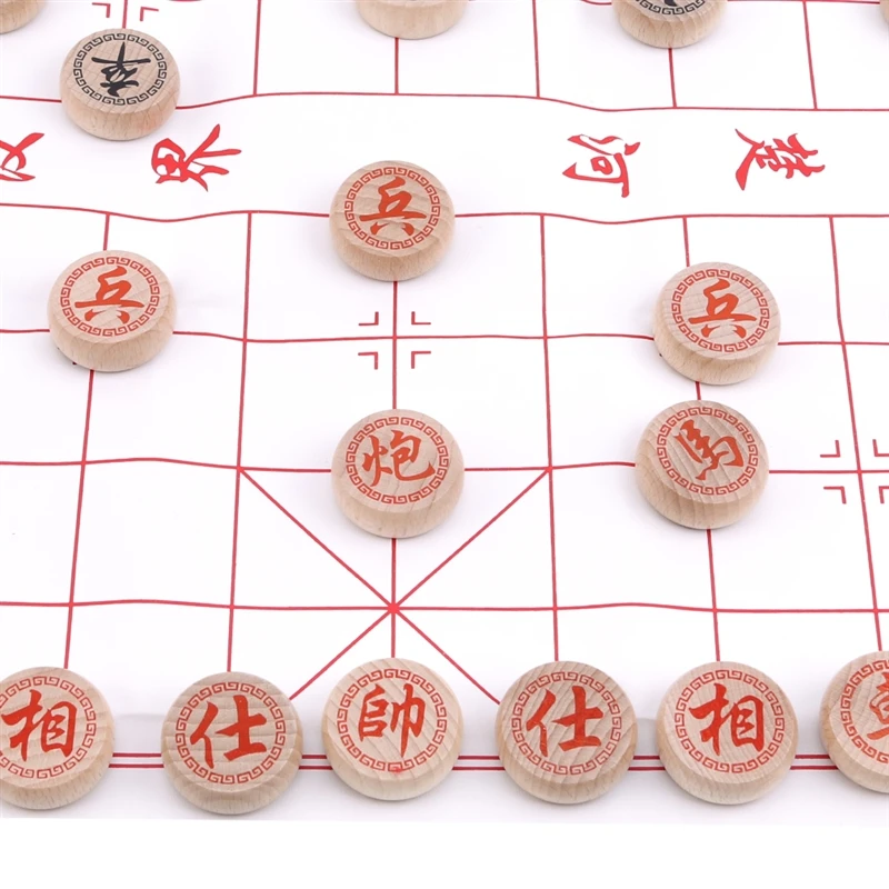  Magnetic Chinese Chess Portable Folding Chessboard Children's Adult Teaching Competition Travel Gam - 4000467873140