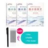 3 Pcs English Italic Groove Practice Copybook Reusable Handwriting Practice Calligraphy Book English Alphabet Word Can Be Reused 2