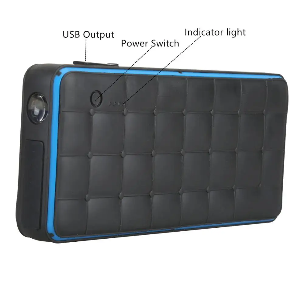 GKFLY водонепроницаемый 28000 мАч автомобильный стартер Power Bank 12V 1000A портативное