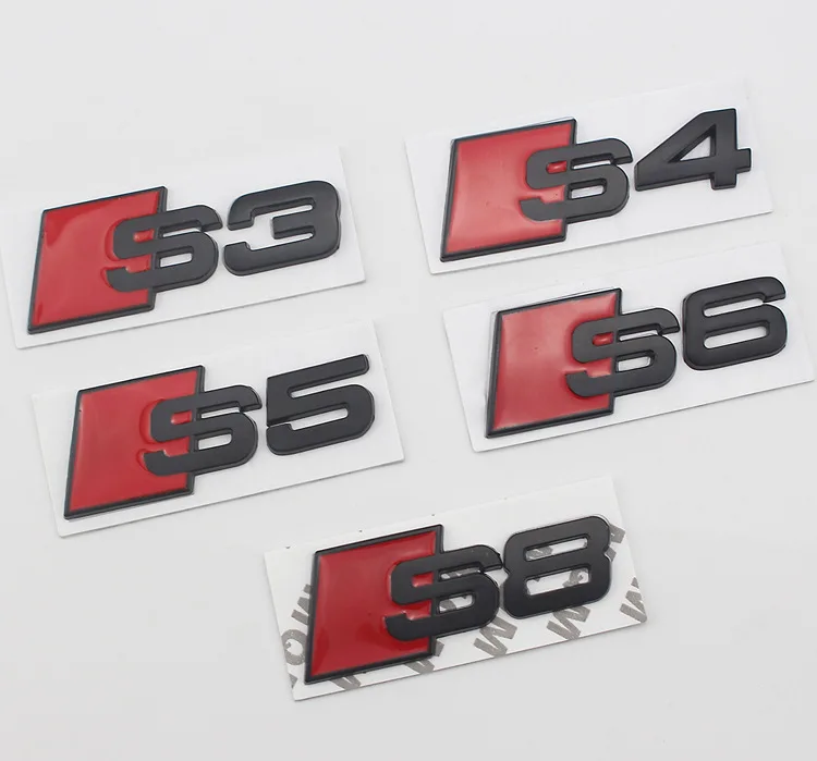 Audi Cool этикетировочные металлические автомобильные наклейки модификация Audi Metal S3 S4 S5 S6 S8 Tag
