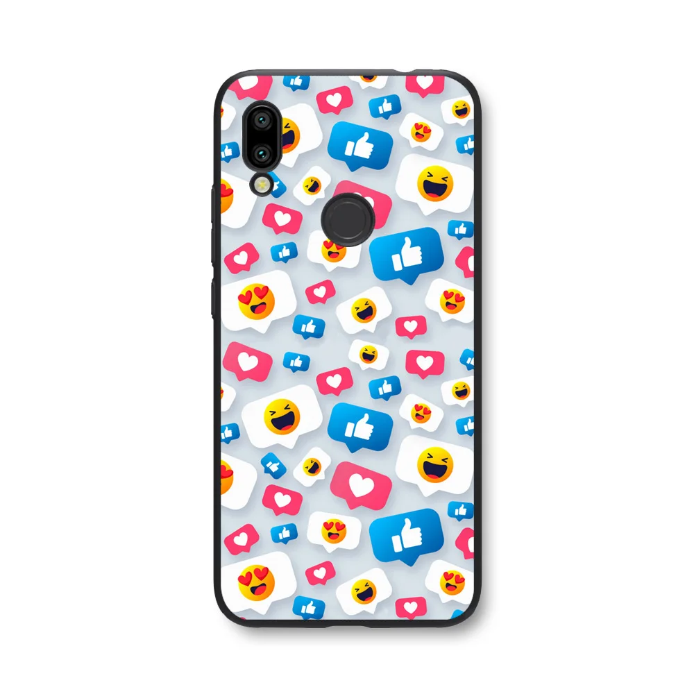 Мягкий силиконовый чехол для телефона Xiaomi Redmi 7 7A, мультяшный защитный чехол, чехол для Xiomi Redmi Note 7 Pro, задняя крышка для телефона - Цвет: 100209
