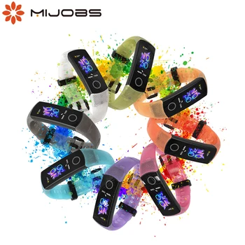 

For Honor Band 5 strap for Huawei Honor Band 4 strap silicone wristband for Honor Band 5 bracelets sports anti-loss version