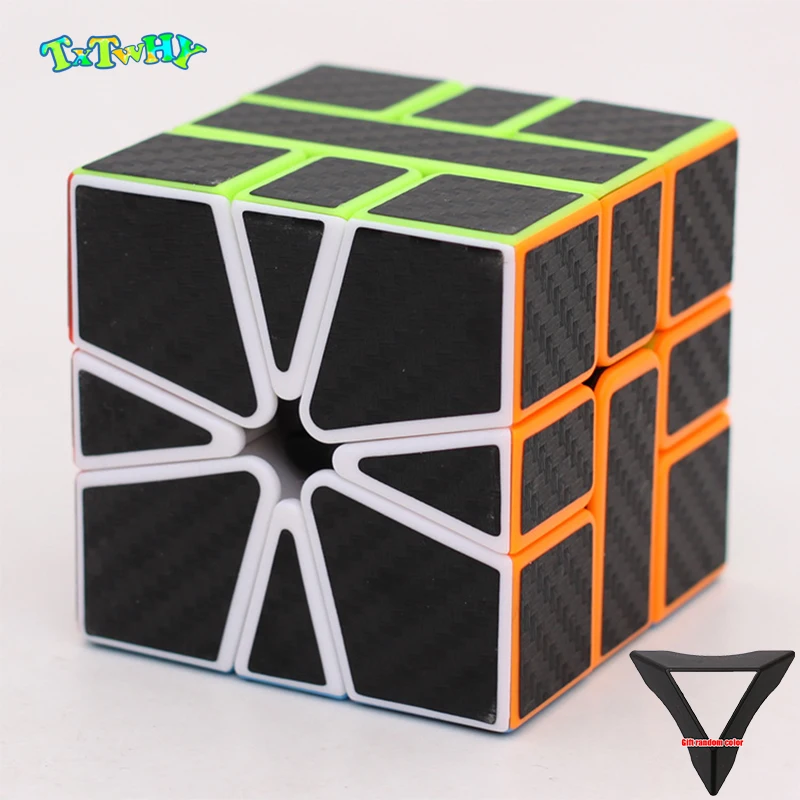 Магический куб SQ1 Cubing класс углеродного волокна Meilong SQ1 магический куб magico Cubo Развивающие игрушки для детей подарок