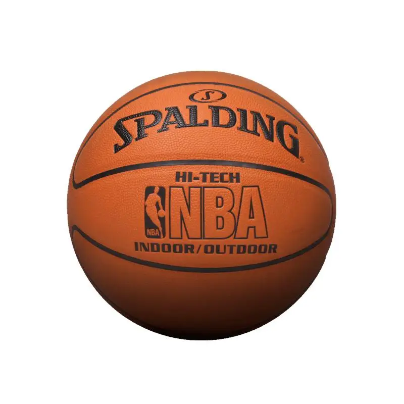 SPALDING Баскетбол с изображением самого ценного игрока NBA из подписи Президента для тренировок в помещении и на улице обучения для мужчин матч турнирный мяч 74-600Y - Цвет: 74-600Y