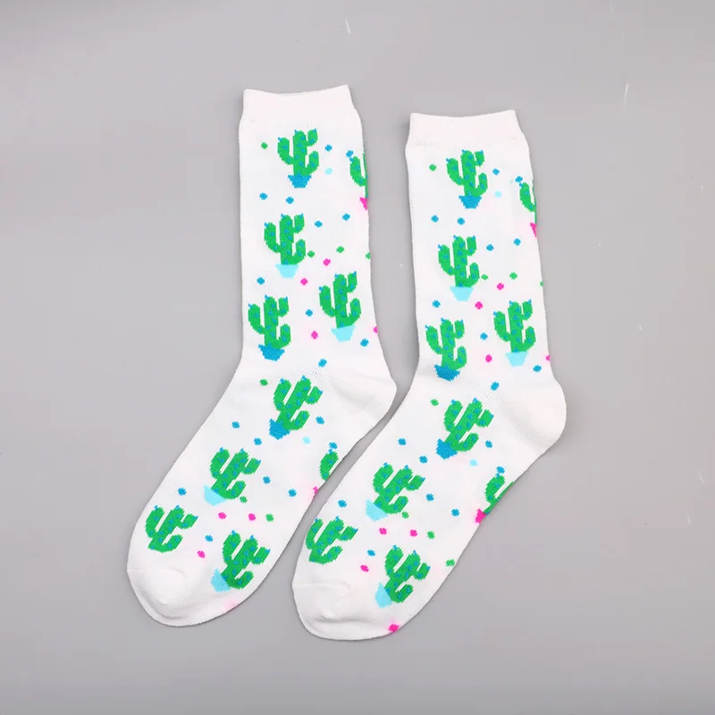 Хлопковые мягкие Sox красивые модные счастливые носки Пингвин собака кривая для мужчин забавные женские Девушки Искусство носки