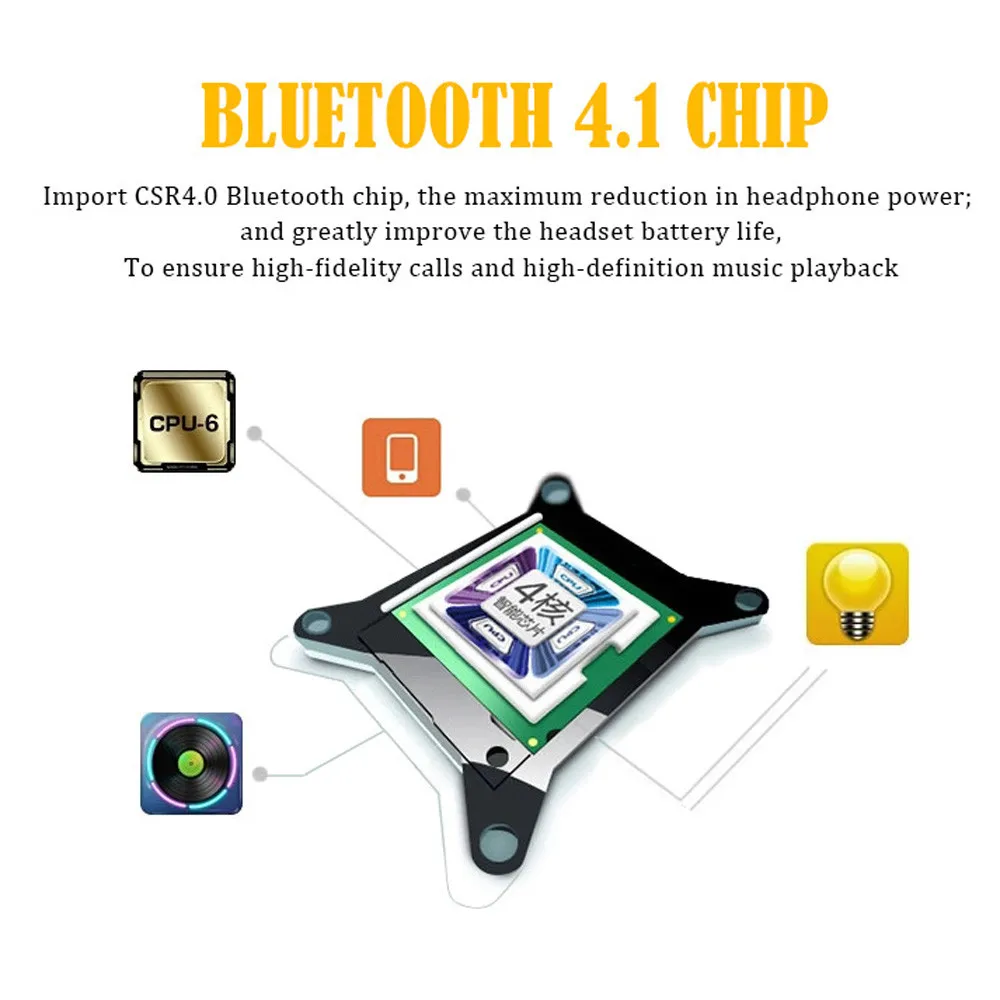 BT 4,1 стерео наушники беспроводные Blueteeth магнитные наушники-вкладыши супер бас стерео для компьютера сотовый телефон# E1