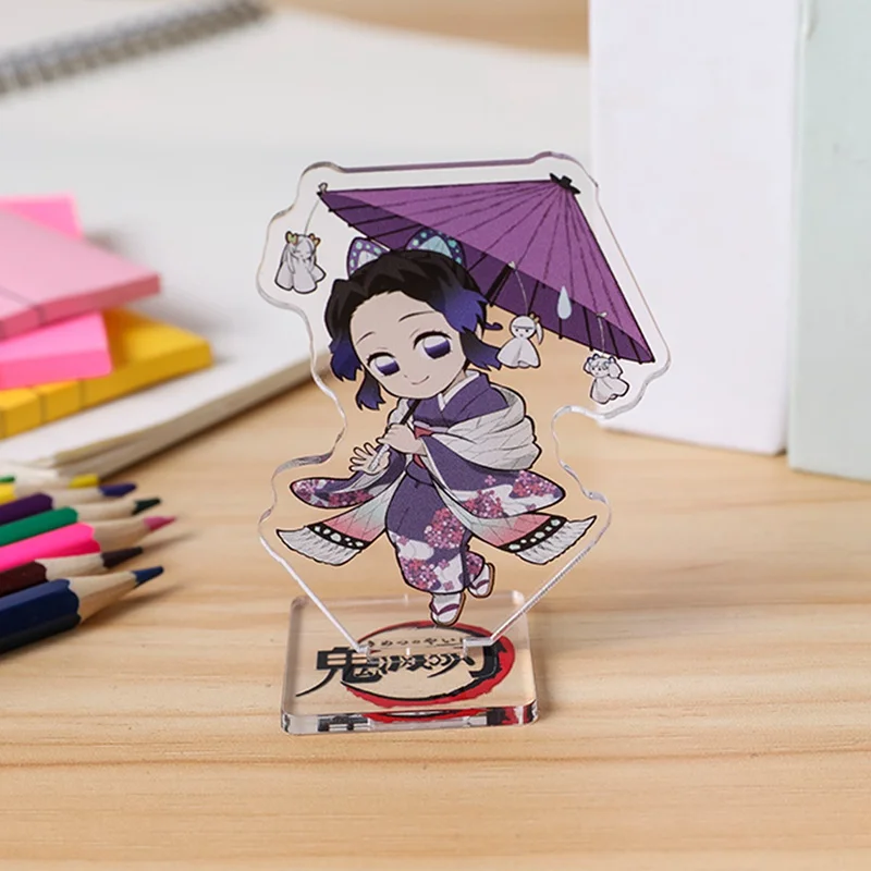 Anime Demon Slayer Kimetsu No Yaiba Kamado Tanjirou Nezuko Kanawo Zenitsu Inosuke Giyuu Acrylic Stand Figure Model Toys