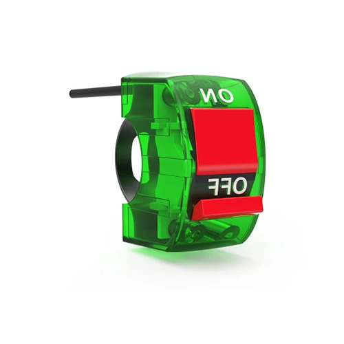 1pcs green Электрический светодиодный рабочий светильник Accoressories, головной светильник для мотоцикла, лампы 12 В 24 В 6500 К, Точечный светильник, автомобильный светильник s для внедорожника ATV - Цвет: 1pcs green