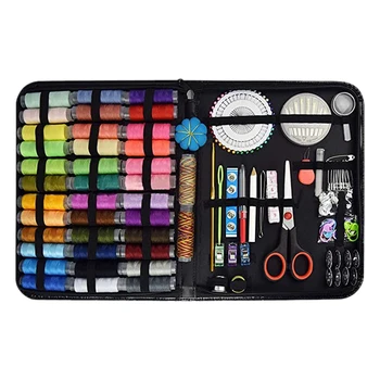 

183 Pieces of Sewing Kit DIY Multi-Function Sewing Kit for Embroidery Thread Sewing Accessories Cross-Stitch Embroidery