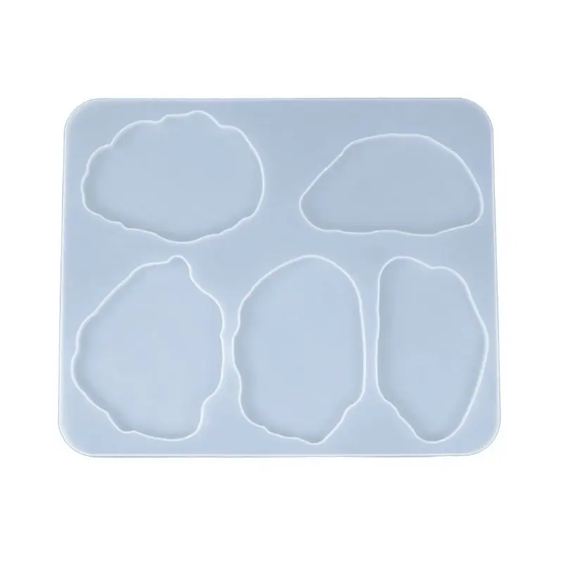 

Crystal Epoxy Resin Mold Coaster Cup Mat Casting Silicone Mould DIY Crafts Table Decoration Jewelry Making Tool