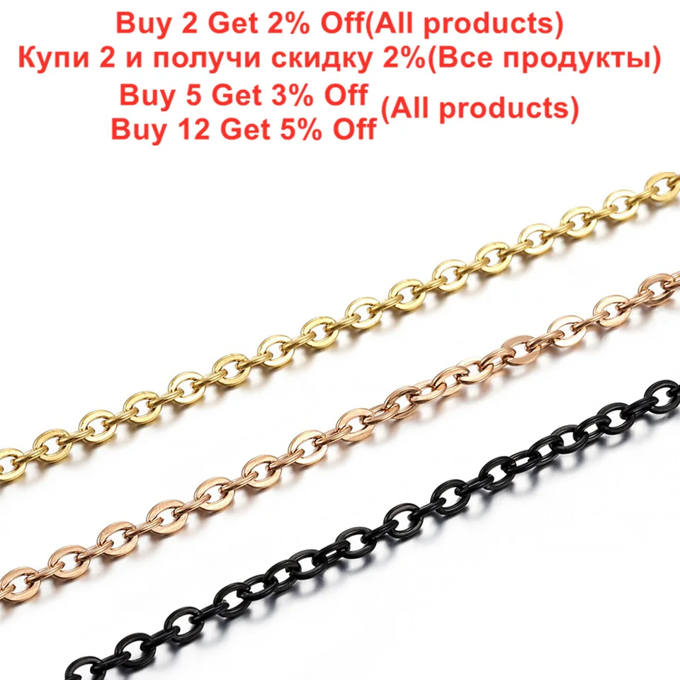 2-5 M/lotto 1.2-3.0mm Catene Per Collana In Acciaio Inossidabile Color Oro Catena Sfusa Per Gioielli Fai Da Te Trovare Accessori Per Fornure - Foto 7