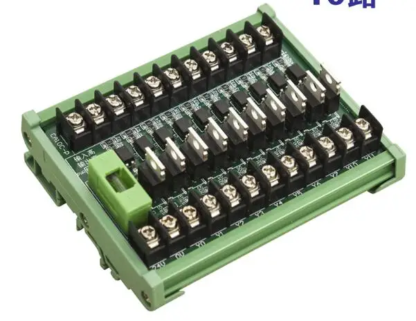 

10 Way PLC Power Amplifier Board Relay IO Isolation Board Solenoid Valve Drive Level Conversion