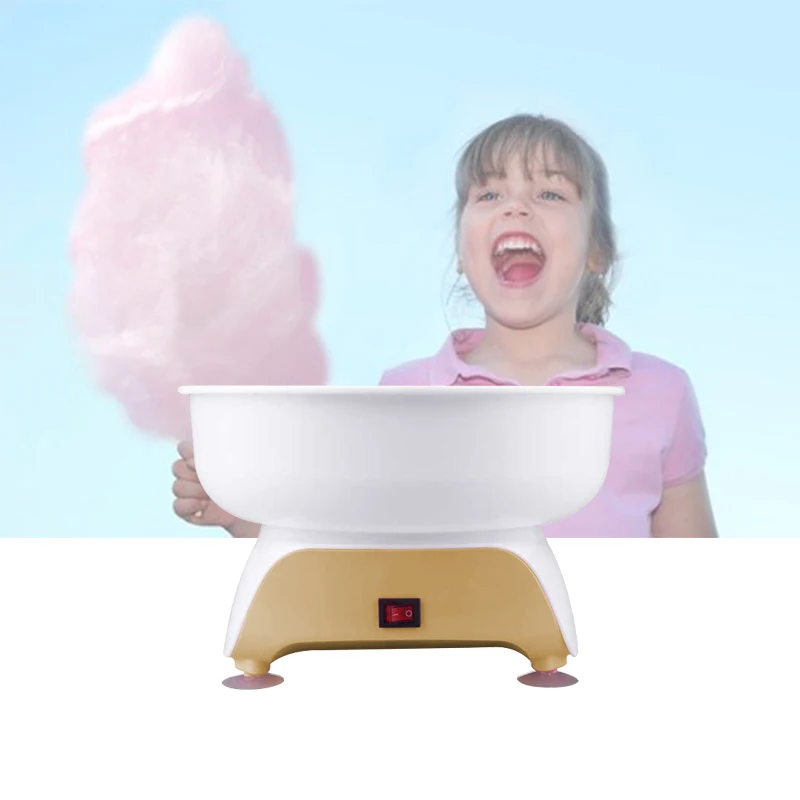 

450W Homemade Marshmallow DIY Kids Snacks Cotton Candy Machine Professional UK Plug