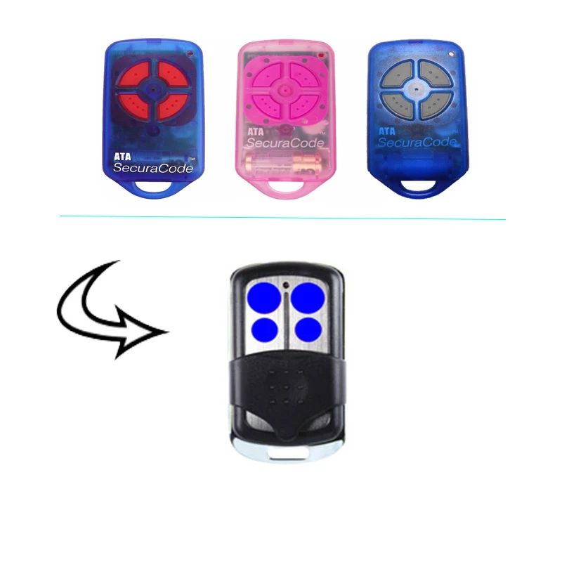 

For ATA PTX-4 garage door replacement remote control 433.92mhz