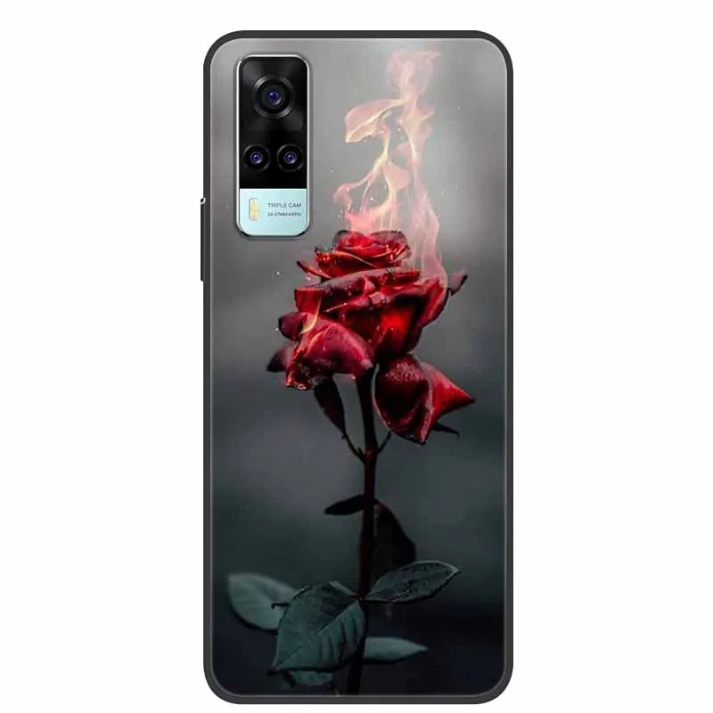 Cute Cartoon Shockproof Soft Silicone TPU Back Cover - Enhanced Protection and Style