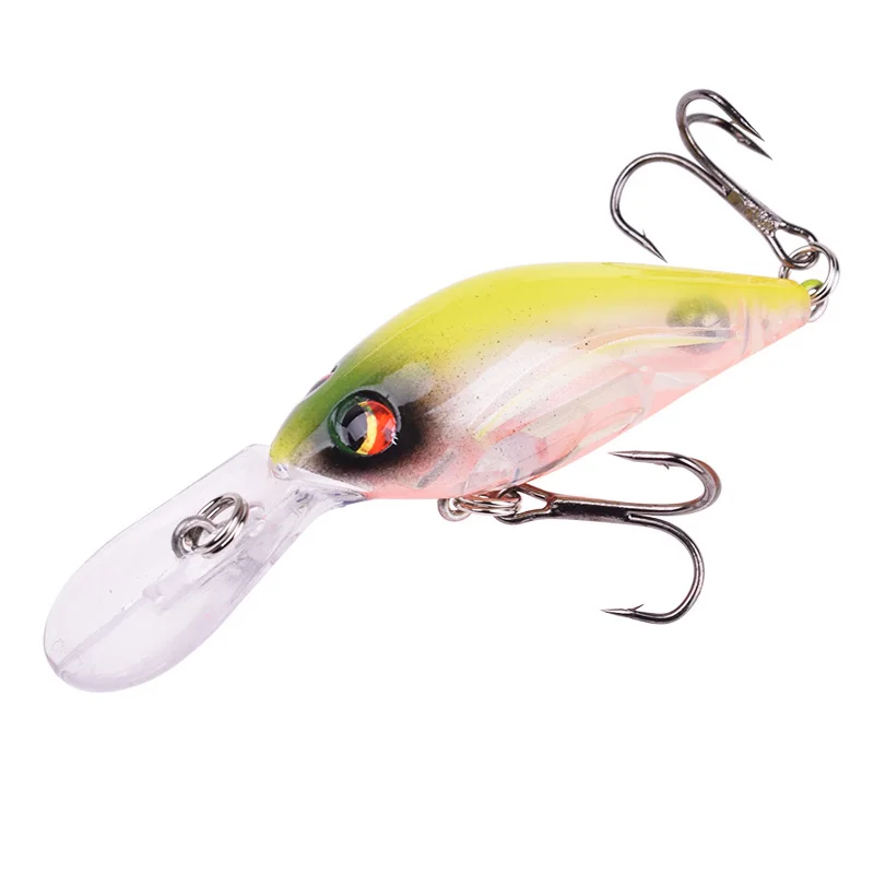 17PCS 8.5cm//6g Trolling Bait Minnow Fishing Lure Bass Crankbait Tackle Wobbler
