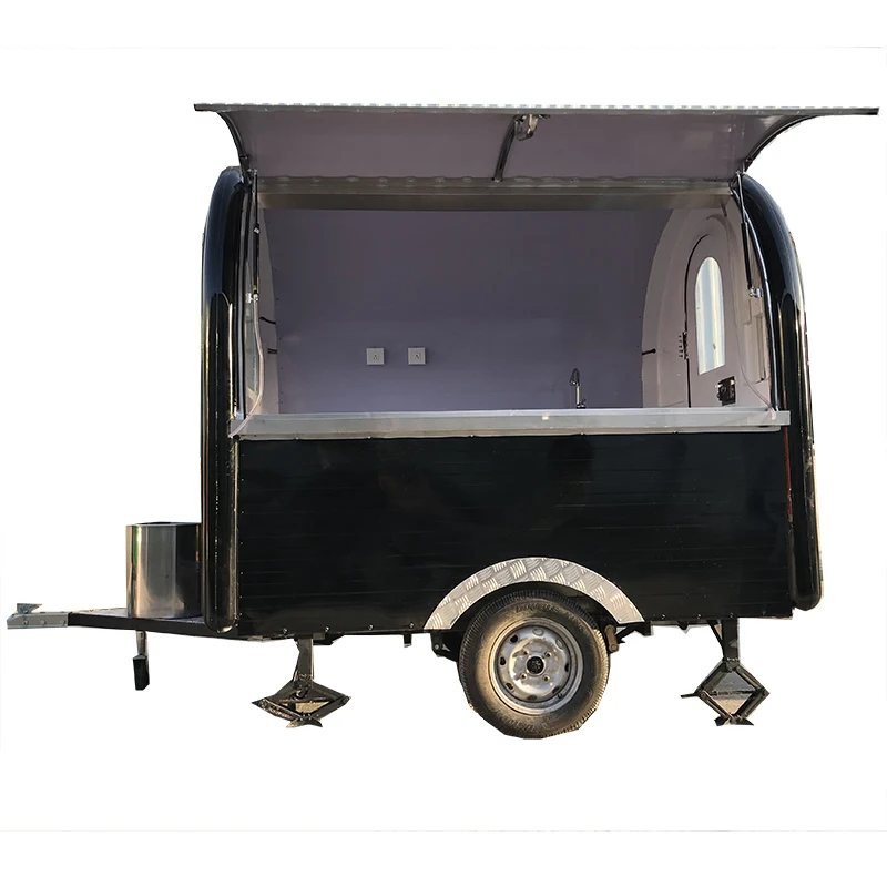 CE approved KN-220B mobile food cart food truck for sale supporting customization best quality