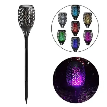 

LED Solar Flickering Flame Lamp IP65 Waterproof Garden Lawn Landscape Light
