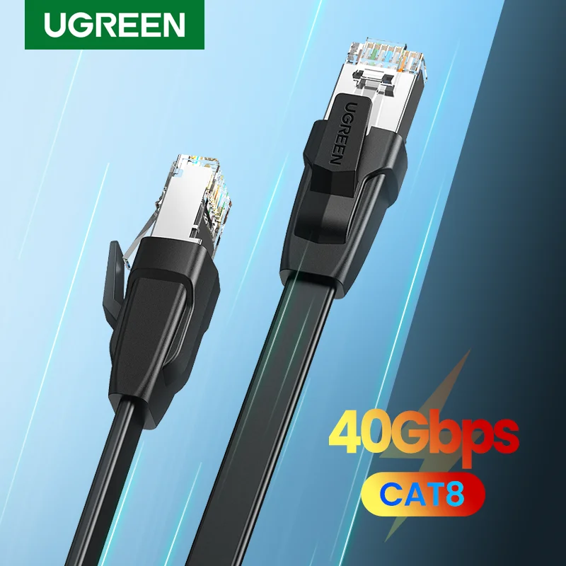 Ugreen Cat8イーサネットケーブル40 5gbps Rj 45ネットワークケーブルlan Rj45パッチコードps4ノートpc Ps 4ルータ猫8ケーブルイーサネット Cord Cord Cable Aliexpress