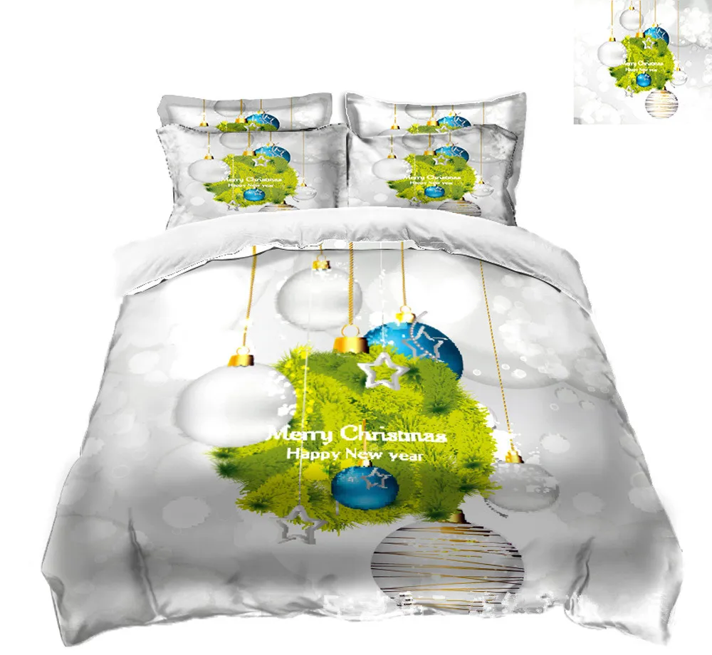 

Nightmare Before Christmas Bedding Set Queen/Twin/King Size Christmas Festival Decoration for Home Comforter Bedding Sets
