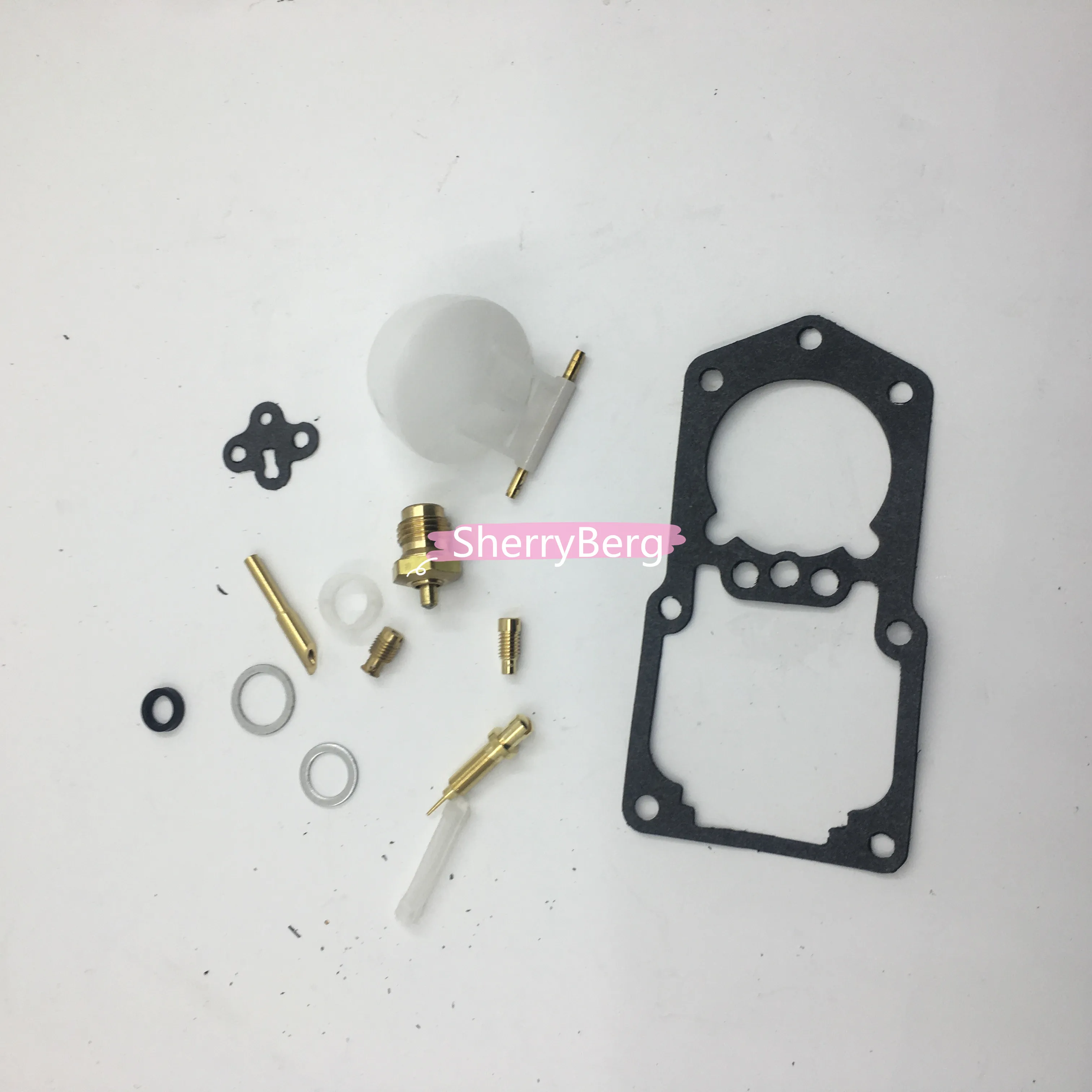 SherryBerg CARBurador vergaser CARBURETOR Carburettor repair kit rebuild kit carb gasket Kit For RENAULT R4 DELLORTO FRG 28 A
