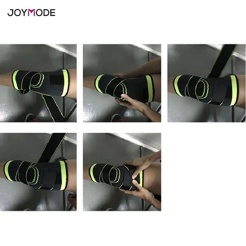 JOYMODE 1 шт. поддержка колена профессиональные защитные спортивные наколенники дышащая повязка наколенники для баскетбола, тенниса, велоспорта