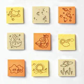 

natural handmade soap acrylic seal Mini DIY natural organic glass stamp chapter