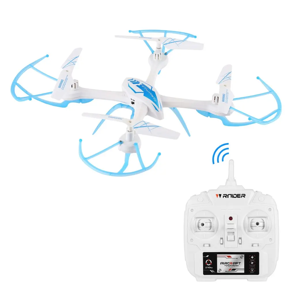2,4G 4 канала мини-Квадрокоптер с дистанционным управлением Drone игрушка «Безголовый» режим один ключ автоматический возврат одним нажатием кнопки дрона с дистанционным управлением прокатки прочный готов к использованию