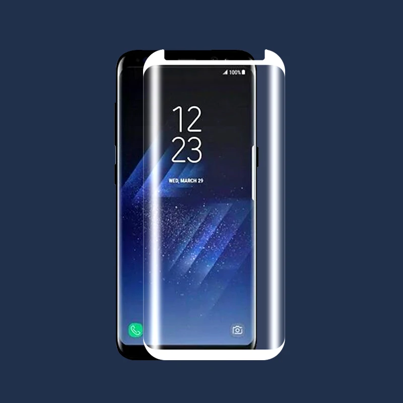 CAMDEMS 50 комплектов 3D изогнутая пленка из закаленного стекла для samsung S6 S7edge S8 S9 S10 S10e S10plus Note10 pro защита экрана
