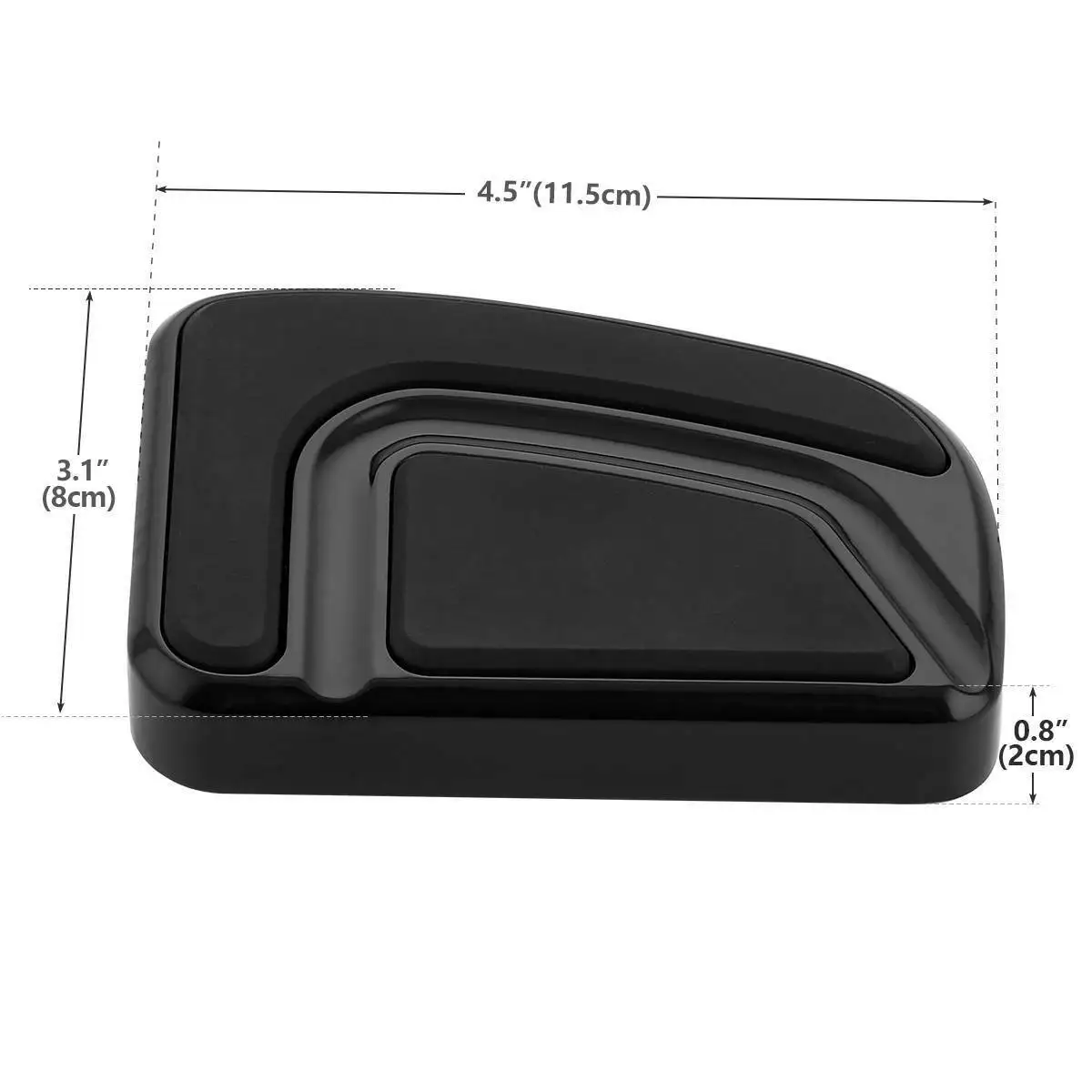 Мотоцикл воздушный поток большой педаль тормоза колодки для Harley Touring Road King FLHR 95-20 Road Glide FLTRX 15-20 Street Electra Glide