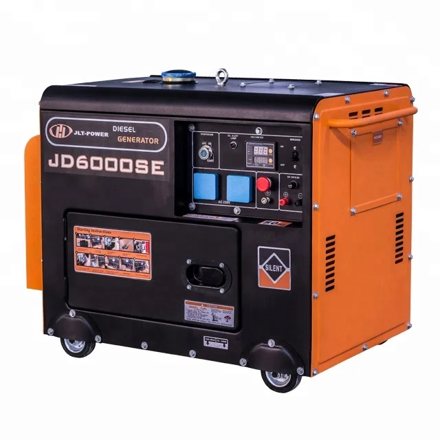 

Hot sale! home use generator 3Kw to 10Kw Small diesel silent set with good price