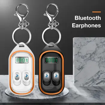 

BEESCLOVER X21S TWS Wireless Bluetooth Smart Earphone 5.0 Binaural Mini Digital Display Sports HiFi Subwoofer Sport Earphone d30