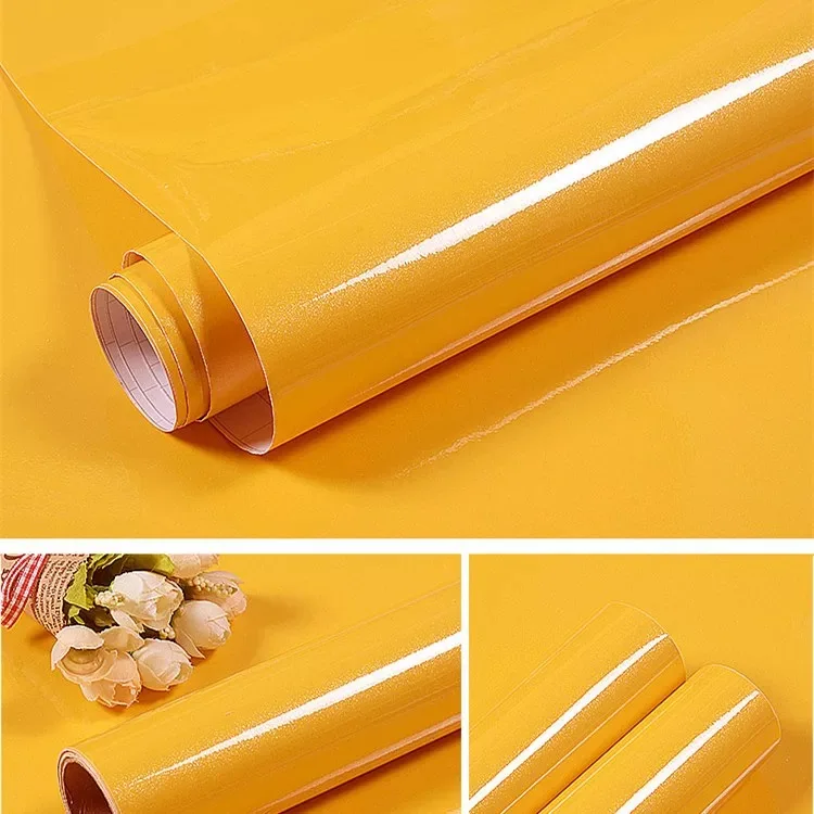Self adhesive Мебель Ремонт Фреска кухонный шкаф украшения для шкафа обои ванная комната водонепроницаемый буфет, стол краска стикер на стену - Цвет: Self adhesive