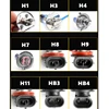 2 Pcs 9005 12V 65W Yellow Lights 3000k HB3 Car Headlight Auto Fog Lamps Halogen Bulbs 6