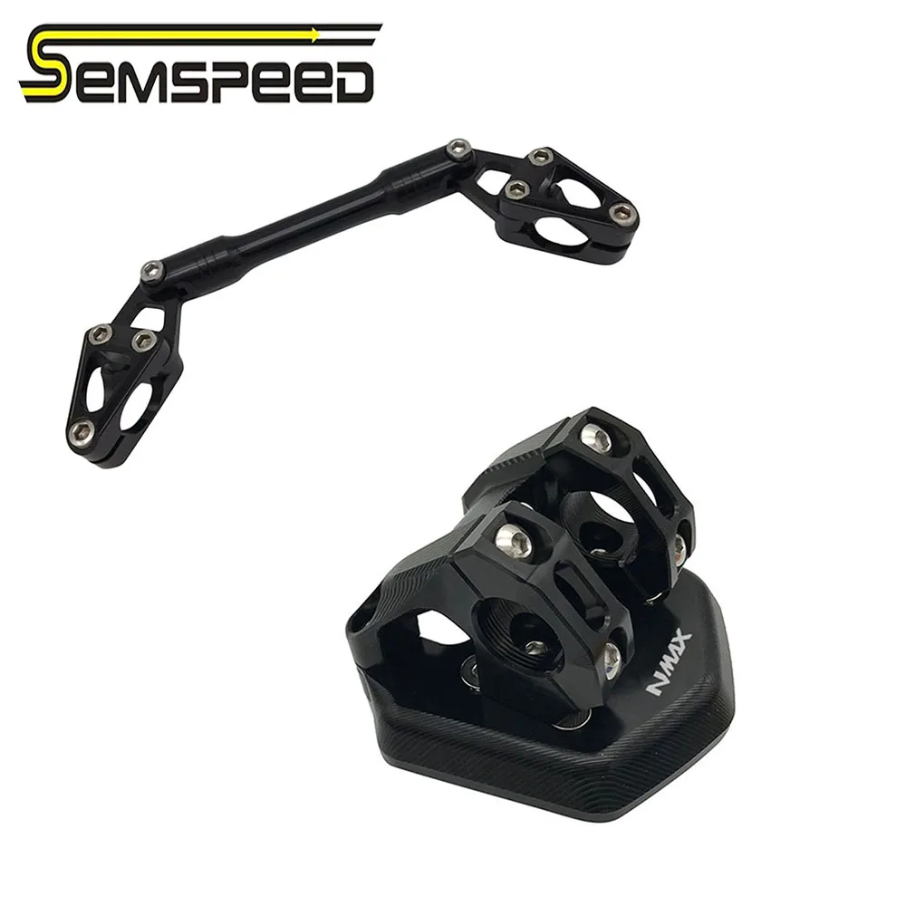 SEMSPEED NMAX 155 мотоциклетный руль ручка бар стояк зажимы Скоба зажим комплект для Yamaha NMAX155 125 150 N-MAX155