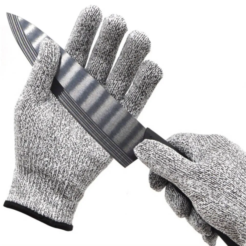 Новые анти-Резные Перчатки устойчивые к порезам ударопрочные проволочная металлическая сетка из нержавеющей стали кухонные защитные перчатки