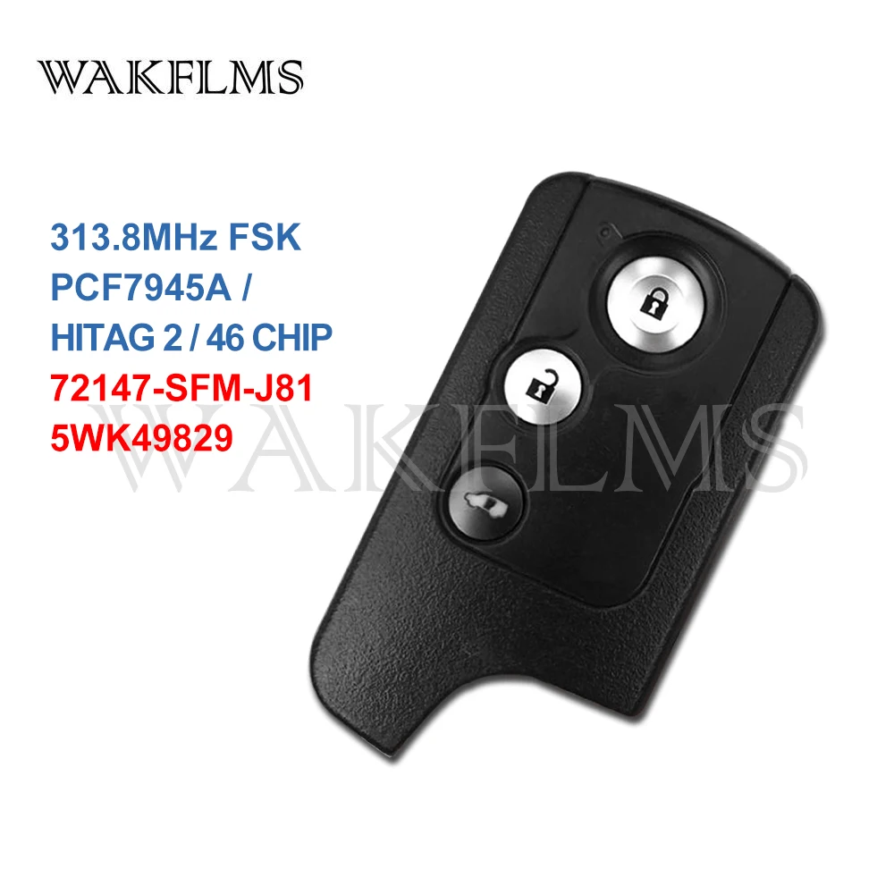 オリジナル 3 ボタン 313 8 Mhz Id46 スマート車のキー Fob ためホンダフリードスパイクハイブリッド 14 Sfm J81 5wk499 なし Aliexpress 自動車 バイク