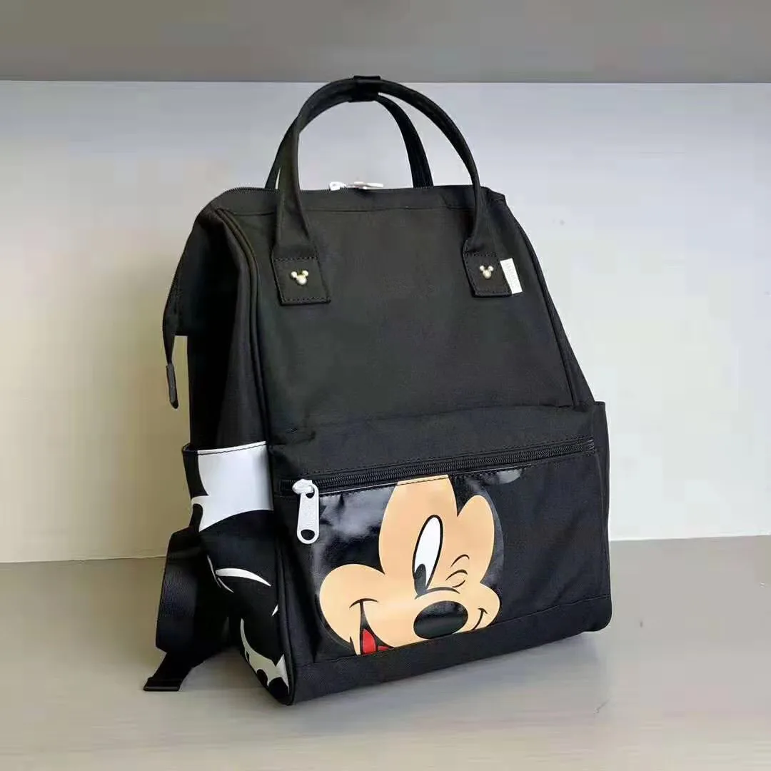 

2019 Mickey Backpack High Capacity Canvas Backpack Female Shoulder Schoolbag Ladies Travel Backpack Storage Bag Mochila Feminina
