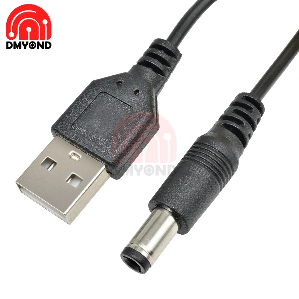 80 см 5 5X2 1 мм Шнур питания 0 8 м Мини USB зарядная кабельная линия 2 к DC разъем адаптер