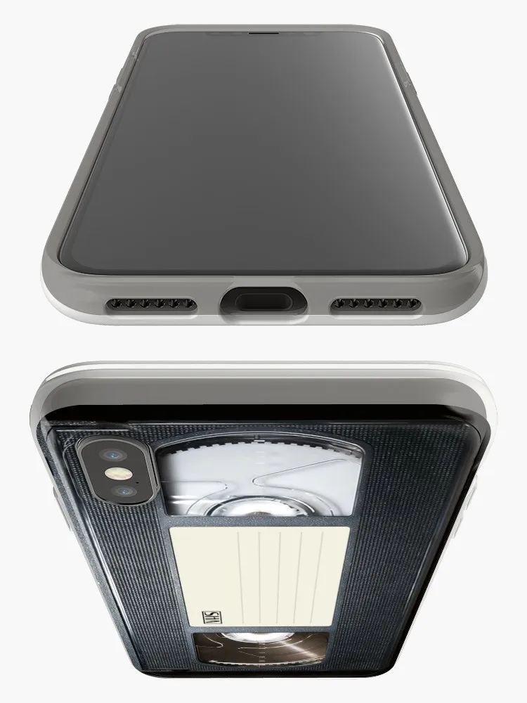 VHS tape Прозрачный чехол для iphone X XSMAX XR 11 Pro Max чехол для iphone 6 6s 5 5S 7plus 8plus iphone 7 8 чехол