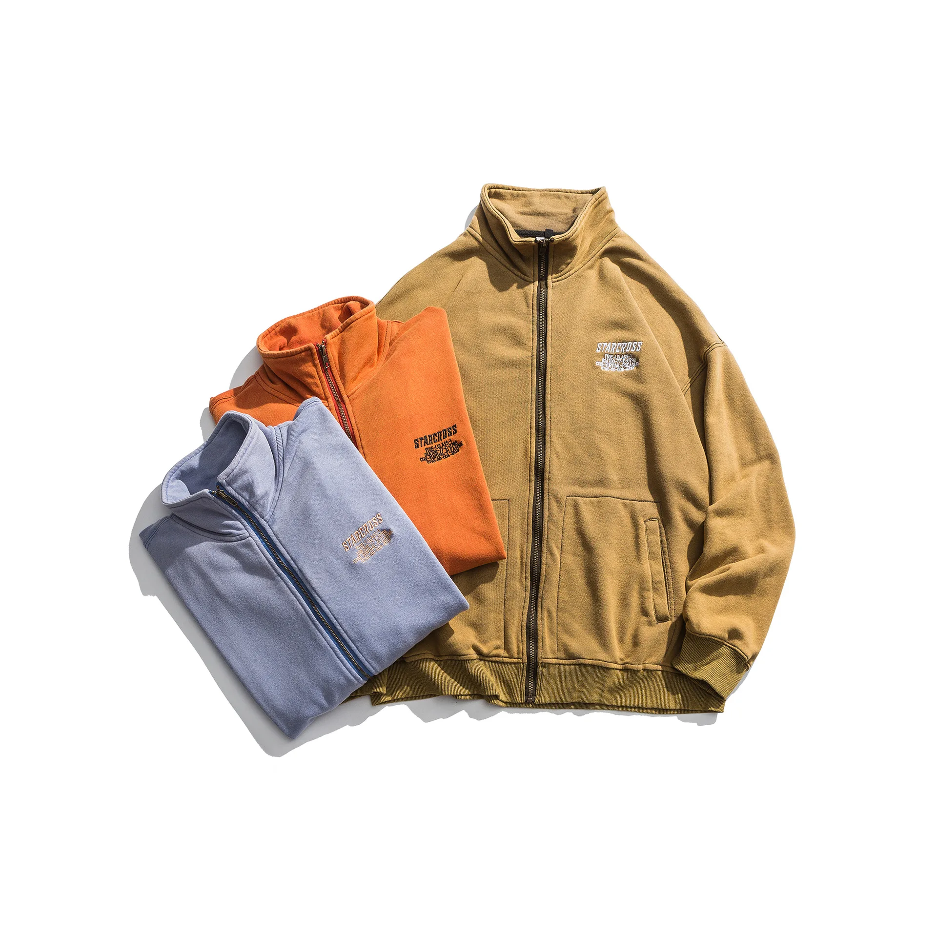 

City Where the Product 2019 Autumn New Style Men Mixed Colors Lettered Embroidered Jacket MEN'S Coat Autumn Clothing