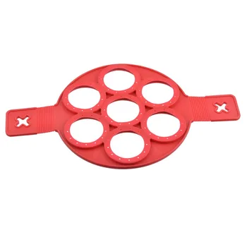 

Silicone Pancake Molds Reusable Non Stick Egg Mold, Silicone Pancake Maker and Flipper for Kitchen